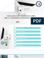 Simple Office Computer View PowerPoint Template