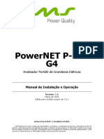 PowerNET P-600 G4 Manual de Instalação e Operação