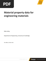 Material property data for engineering materials