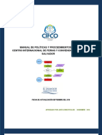 Manual de Politicas y Procedimientos CIFCO 2016
