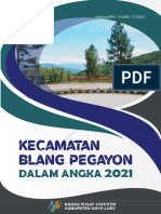 Kecamatan Blang Pegayon Dalam Angka 2021