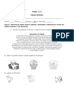 Ciencias Naturales N 1 LOS SENTIDOS