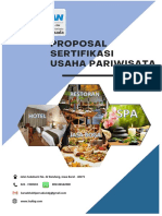 Proposal Sertifikasi Usaha Pariwisata Berbasis Risiko