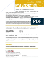 COCCIZYM MACERATION - Portoghese - Ficha - Tecnica