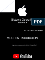 SISTEMA OPERATIVO MAC OS X 24-28 MAYO - PP