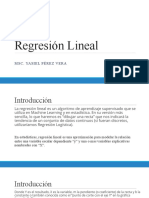 Regresión Lineal