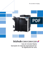 Impressora Konica Bizhub-c360-c280-c220