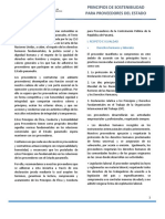 PRINCIPIOS DE SOSTENIBILIDAD PARA PROVEEDORES DEL ESTADO - DGCP Final