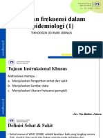 4 - Ukuran Frekuensi Dalam Epidemiologi Bagian 1