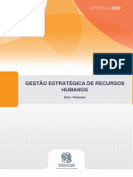 Apostila Gestão Estratégica de RH 2019