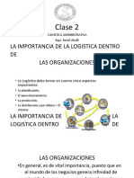 Clase 2 - Importancia de La Logistica