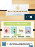 ESCUELA Y COMUNIDAD - Andrea Rodríguez