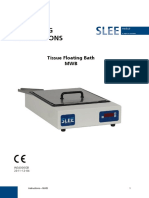 Operating Instructions: Tissue Floating Bath MWB