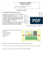 Atividades de Geografia: Atividades Do Módulo 2