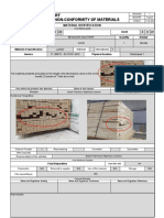 Non-Conformity of Materials: Material Identification Glb0 4 8 22