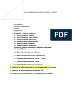 Guía de La Prevención de La Obesidad Infantil en Atención Primaria