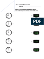 Khartoum Gems International School Year 3 Math's Worksheet Name