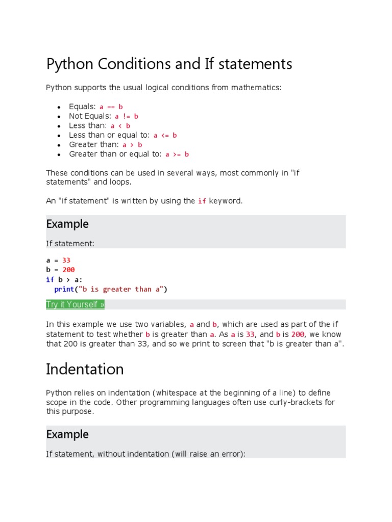 pyton if else | PDF | Python (Programming Language) | Computer Engineering
