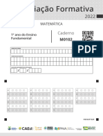 Matemática 1º Ano Caderno Do Aluno 2022