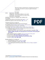 Grammar Table Nouns Substantiv