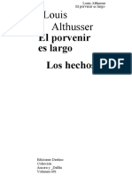 Althusser Louis - El Porvenir Es Largo PDF