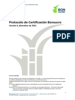 SCH - Protocolo de Certificación Bonsucro v6