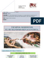 Historia Humanismo y Renacimiento 8° A B C.Ruiz R.Ríos