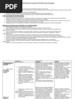 Planificacion P.L 4º