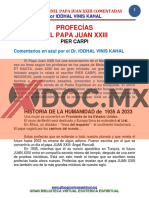 Xdoc - MX Profesias Del Papa Juan Xxiii Comentadas Por Iodhal