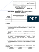 Anexo 8. - SO-SS-PR28 PROCEDIMIENTO DE CAPACITACION Y ENTRENAMIENTO