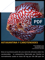 Uso de Astaxantina y Carotenoides (1era Parte)