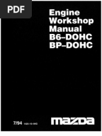 Mazda B3 engine service manual | Electrical Connector | Brake