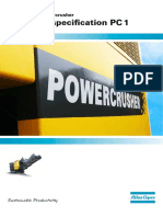 Technical Specification PC 1: Atlas Copco Powercrusher