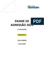 Abrir Gabarito - EA2021 - 2a Aplicacao