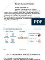 E) Calcium Channel Blockers