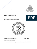 DOE Standard - Hoisting and Rigging - 2020 Update