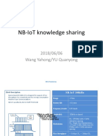 NB-IoT Knowledge Sharing