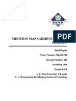 Minition Management Sample Project