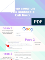 Crear Un USB Booteable Kali Linux