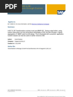 Using ABAP-OO in BI-Transformations Through Custom Class