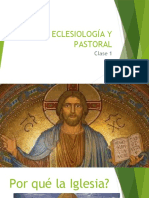 Eclesiología y Pastoral