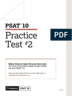 Psat 10 Practice Test 2