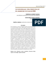 A: EMS: Cumulación de Desventajas Otra Perspectiva de Estudio Del Abandono Escolar en