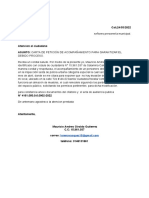 Carta de Solicitud