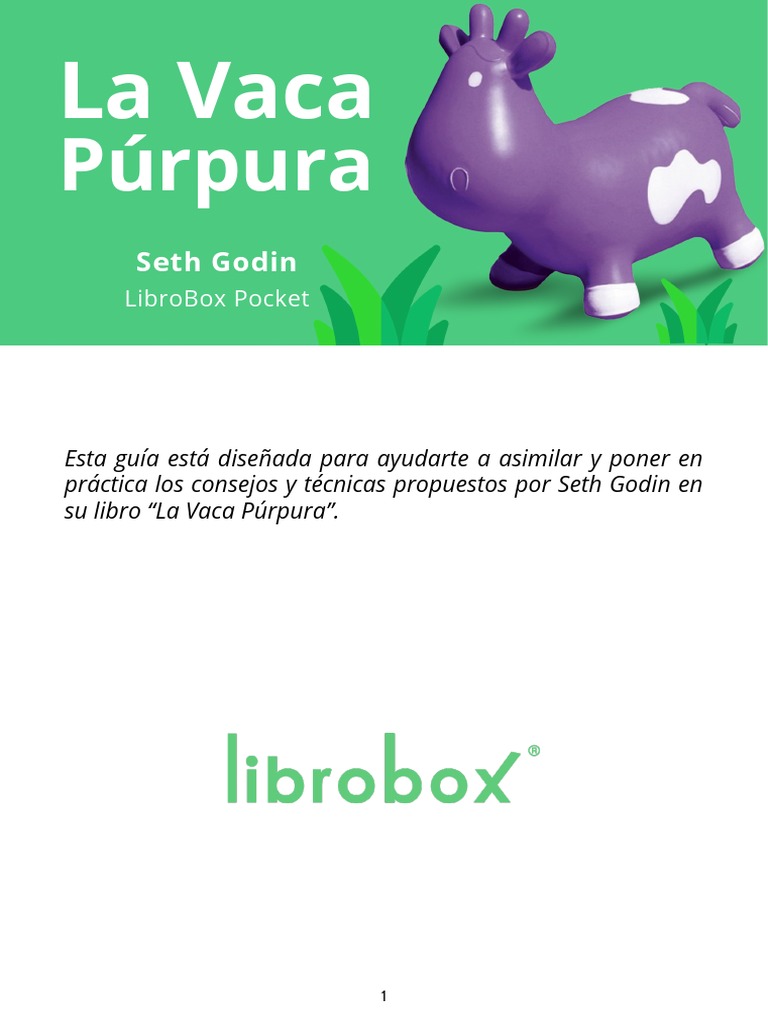 La Vaca Purpura, PDF, Publicidad