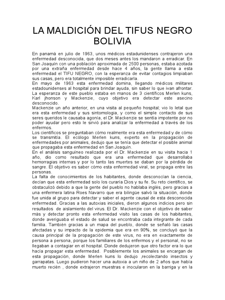 Descubrimiento del Virus Machupo | PDF | Virus | Medicina
