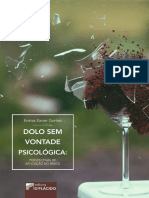 280 Dolo Sem Vontade Psicologica Perspectivas de Aplicacao No Brasil Brochura