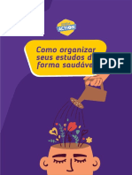 Ebook Como Organizar Seus Estudos de Forma Saudavel