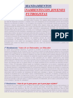 RECORTES DE ESCRITOS 10 Mandamientos Del F.Infantil