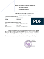 Surat Selesai Penelitian